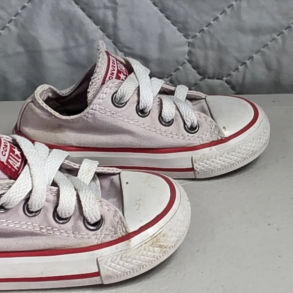Converse Infant Girl's Chuck Taylor All Star Ox Barely Rose Sz 5